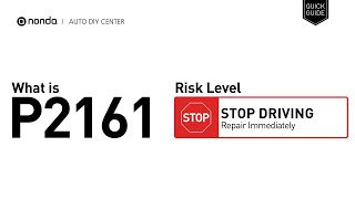 dtc p2161 quickly Fix