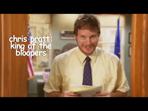 chris pratt's best bloopers and improvised lines | parks and recreation | Comedy Bites