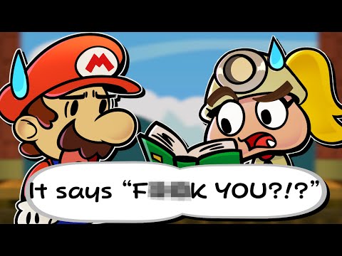 Paper Mario, but It's Google Translated 100 Times