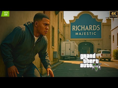 GTA V Enhanced RTX ON | Deep Inside Mission | 4K ULTRA Graphics | Walkthrough Part 27