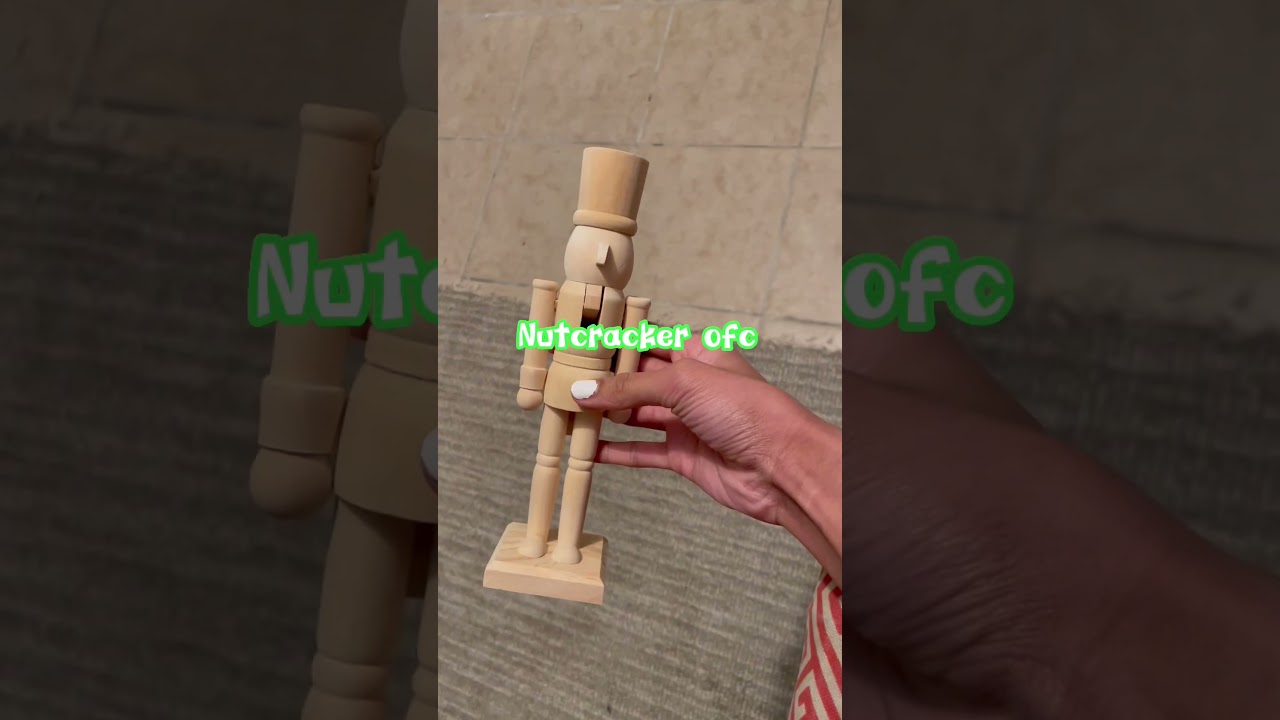 Painting a nutcracker!🎄☃️