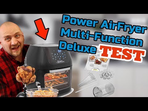 ✅ POWER AIR FRYER MULTI FUNCTION DELUXE "TEST DEUTSCH"