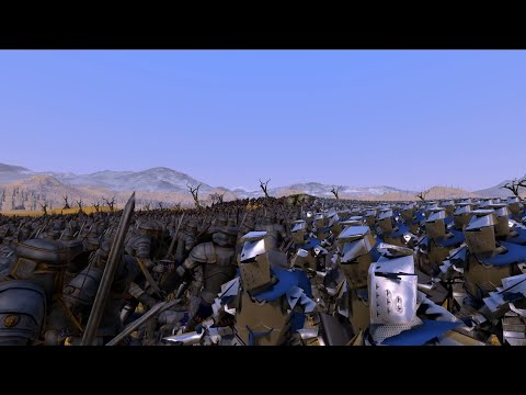 20000 HEAVY KNIGHTS VS 20000 DARK PALADINS - Ultimate Epic Battle Simulator 2 UEBS2