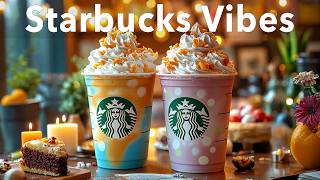 Good Vibes Jazz ☕ Starbucks Coffee & Positive Bossa Nova Background Music For Studying, Working