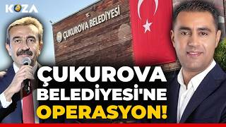 Çukurova Belediyesi'ne operasyon! Belediye Başkanı Emrah Kozay ve eski başkan So