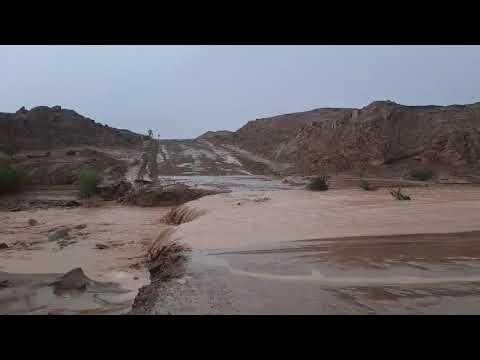 Una creciente dejó incomunicado el pueblo de Mogna en Jáchal
