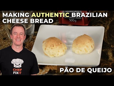 Authentic Brazilian Cheese Bread (Pão de Queijo) | Cheesy, Tender & Naturally Gluten-Free