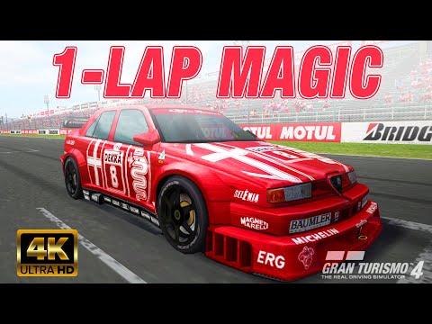 1-Lap Magic: Alfa Romeo Showdown | Gran Turismo 4 [4K60] | PCSX2