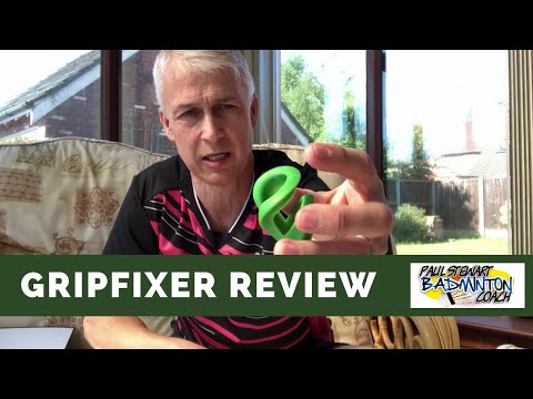 Badminton grip fixer equipment review