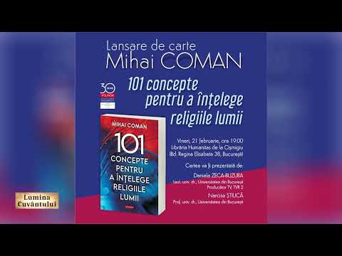 AUDIO Lansarea cărții "101 concepte pentru a înţelege religiile lumii"