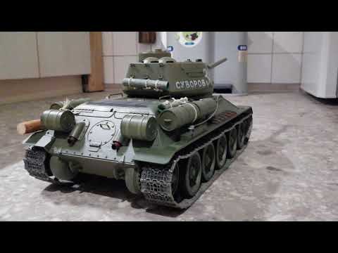 T-34 /85 von Torro mit Taigen V3 /IS-2 Soundmodul..