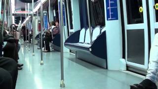 preview picture of video 'Metro de Madrid Línea 10 estación de Fuencarral. HD.'