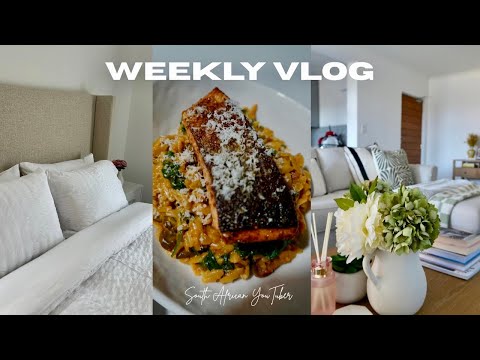 Weekly vlog| Slow Morning routine | Cook with me| South African YouTuber