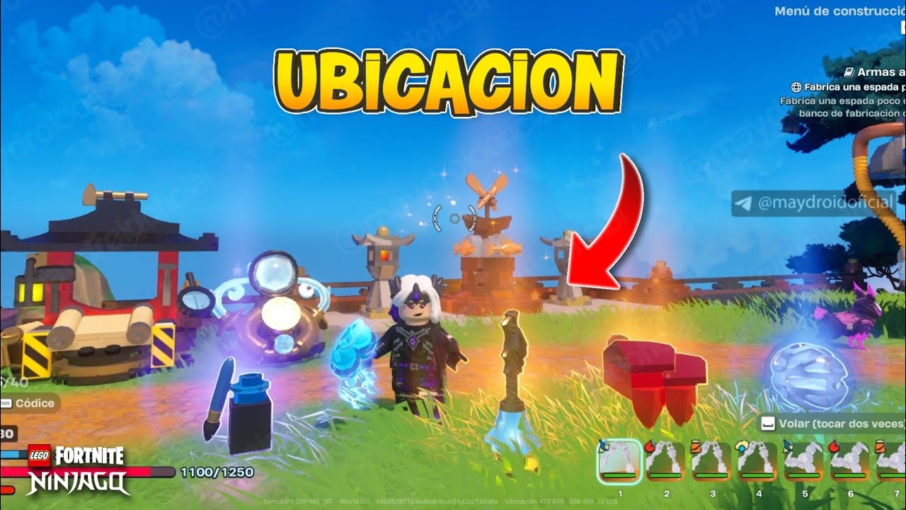 Cómo CONSEGUIR ACEITE DE RITUAL LEGENDARIO y todos los recursos NINJAGO en LEGO Fortnite