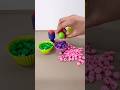 Satisfying Pattern With Wooden Balls And Miniature Bricks Asmr Pattern