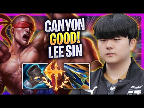 CANYON IS SO GOOD WITH LEE SIN! - GEN Canyon Plays Lee Sin JUNGLE vs Viego! | Season 2024