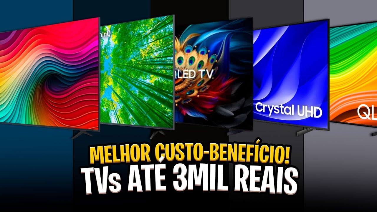 Qual Melhor TV Até 3 Mil Reais para Comprar em 2024? ✅