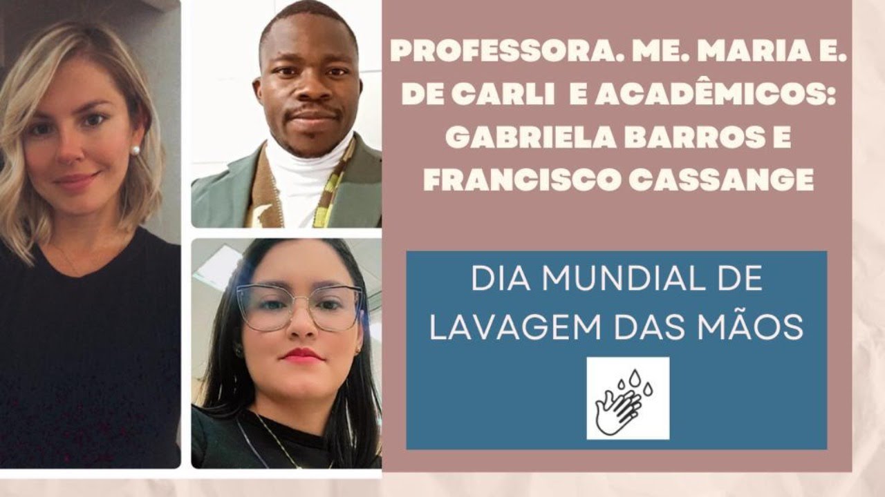 Dia mundial de lavagem de mãos