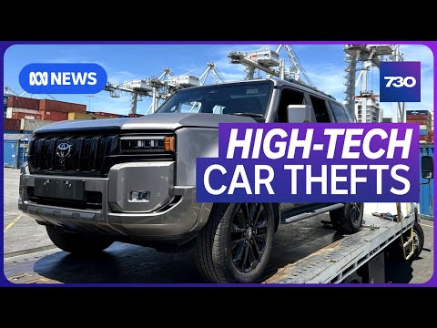 Police say they've uncovered an alleged international car theft syndicate | 7.30
