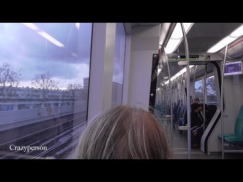 RET metrorit en omroep Schiedam Lijn A naar Vlaardingen West