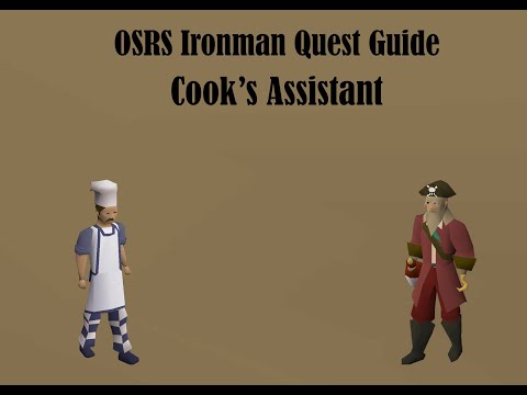 [OSRS] Cook's Assistant Ironman Quest Guide