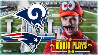 MARIO PREDICTS THE SUPER BOWL