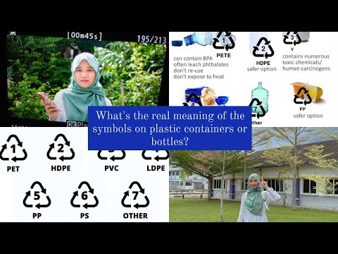 The Real Meaning of The Symbols on Plastic Containers or Bottles