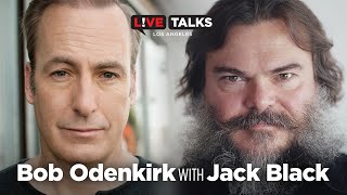 Bob Odenkirk in conversation with Jack Black at Live Talks Los Angeles