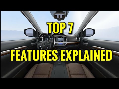TOP 7 INTERIOR SUV FEATURES EXPLAINED - Toyota Highlander 2017 / 2018