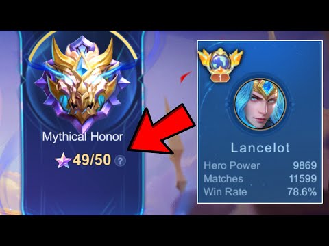 MY LAST LANCELOT MATCH TO REACH MYTHICAL GLORY ( INTENSE MATCH!)