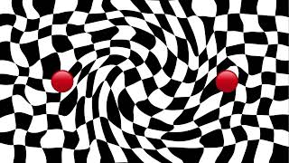Corrective Saccades: Chequered Warp