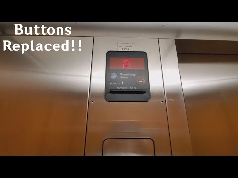 Buttons Replaced!! TK Aurora Hydraulic Elevator at The Beach Club Resort (West Wing) - Parksville BC