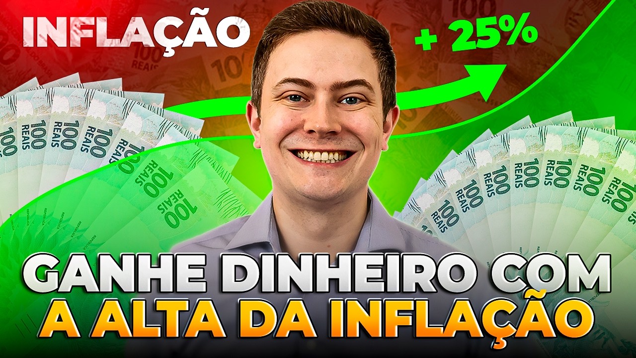 Como se PROTEGER e GANHAR DINHEIRO com a ALTA da INFLAÇÃO? É mais simples do que você pensa!