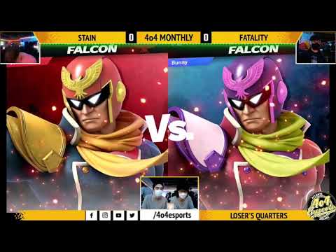 SSBU - 4o4 Smash Monthly 2 - FTM| Stain (Capt. Falcon) vs Fatality (Capt. Falcon) - Losers Quarter