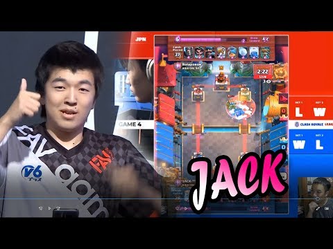 JACK Clean Sweep Team GAMEWITH 🔥MUST WATCH👈 Clash Royale