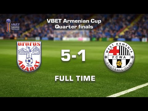 Ararat - West Armenia 5:1, Vbet Armenian Cup 2020/21