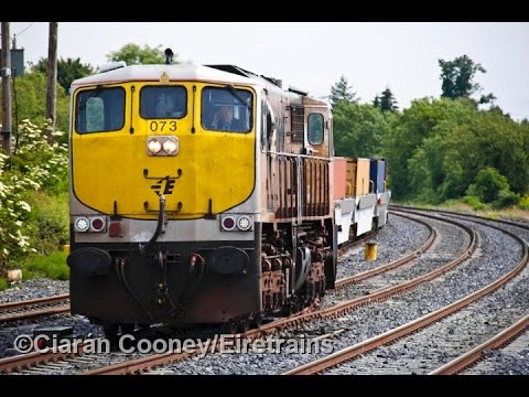 Irish Rail 071 Class - North Wall to Ballina IWT Liner