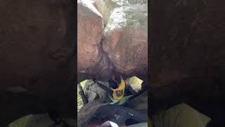 Video thumbnail of Problem 35b (Durkuek), 6c. Can Bruguera