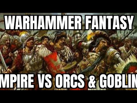 Warhammer Fantasy Battle Report 8th Edition | Empire vs Orcs & Goblins | SquareHammer