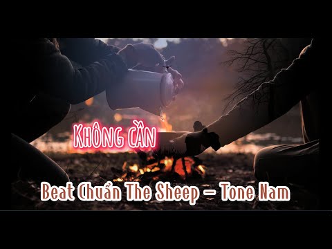 Karaoke Không Cần - Beat Chuẩn The Sheep - Tone Nam #karaoke #thesheep #xuhuong #khongcan