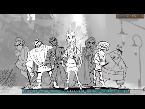 Tangled the series storyboard s2 ep3 The Return of Quaid