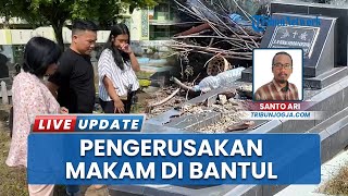Polisi Usut Perusakan 10 Nisan Makam di TPU Ngentak Bantul, CCTV dan Saksi-Saksi Mulai Diperiksa