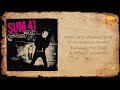 Sum 41 - Underclass Hero (Lyrics)