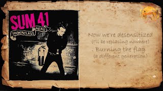 Sum 41 - Underclass Hero (Lyrics)