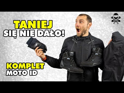 NAJTAŃSZY Zestaw na Motocykl i Skuter? MOTOID