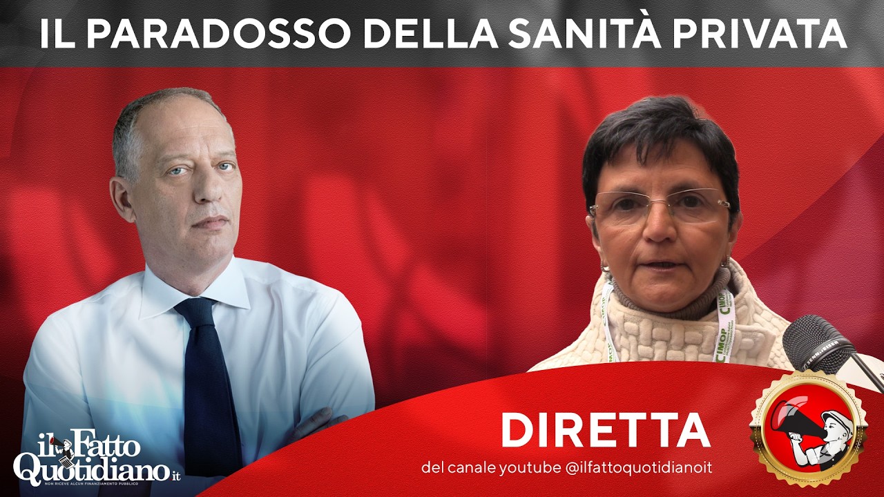 20 anni senza contratto: il paradosso dei medici della sanità privata. Diretta con Gomez e De Rango