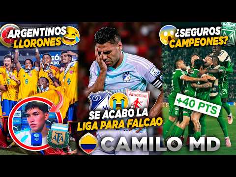 🔥ARGENTINO LLORÓN LE TIRÓ A COLOMBIA SUB17😠FALCAO SE FRACTURÓ LA CARA🤕NACIONAL RECORD DE PUNTOS😱