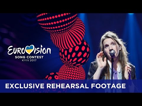 Luísa Sobral - Amar Pelos Dois (Portugal) EXCLUSIVE Rehearsal footage
