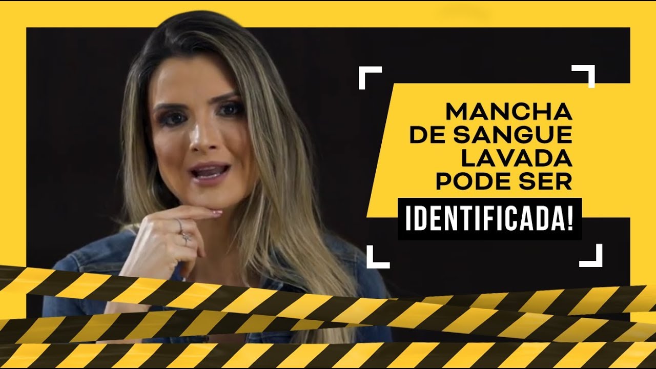 OLHA O LUMINOL: OS SEGREDOS DE SE IDENTIFICAR MANCHA DE SANGUE LAVADA