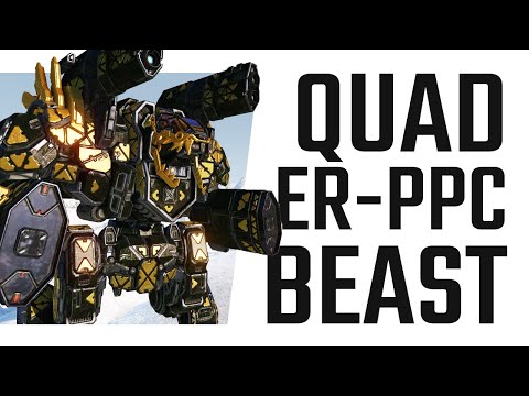 Quad PPC Beast - Predator Blood Asp Build - Mechwarrior Online The Daily Dose 1481